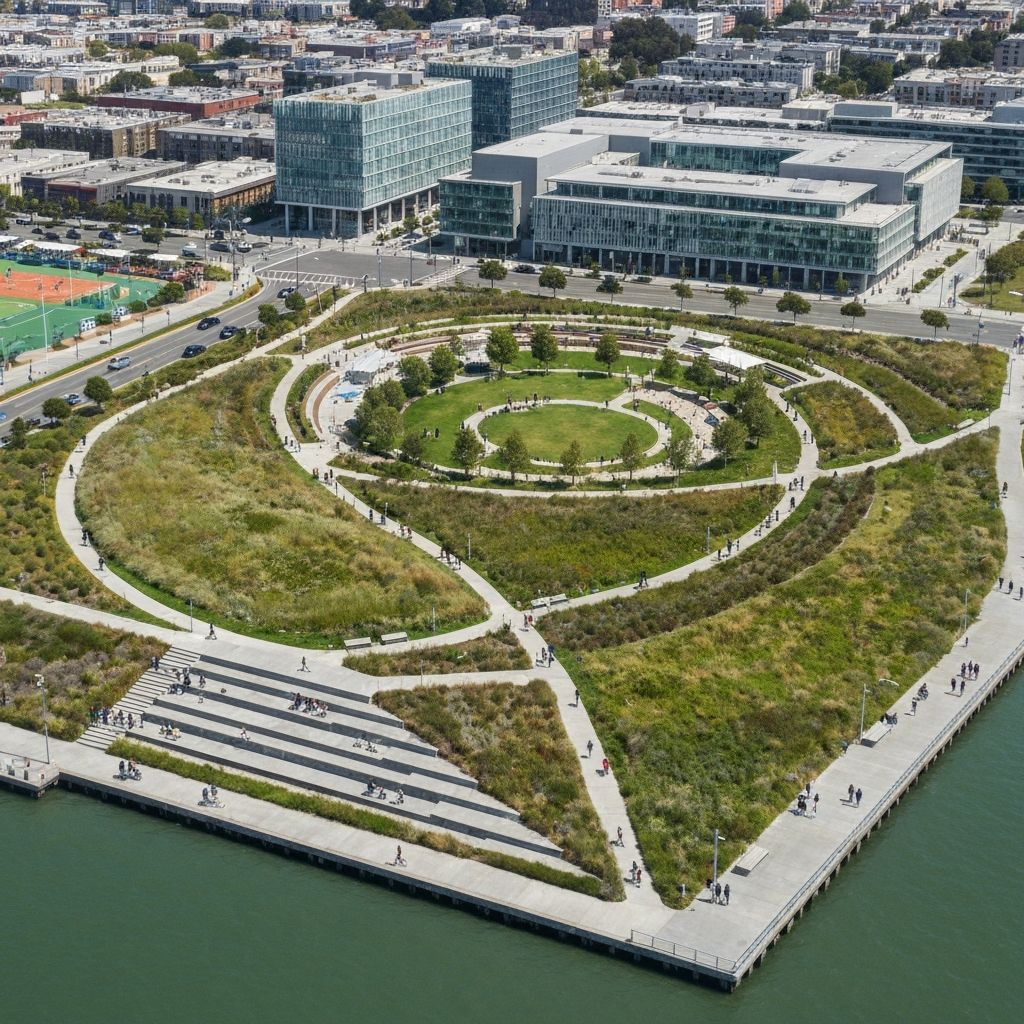 Mission Bay waterfront park