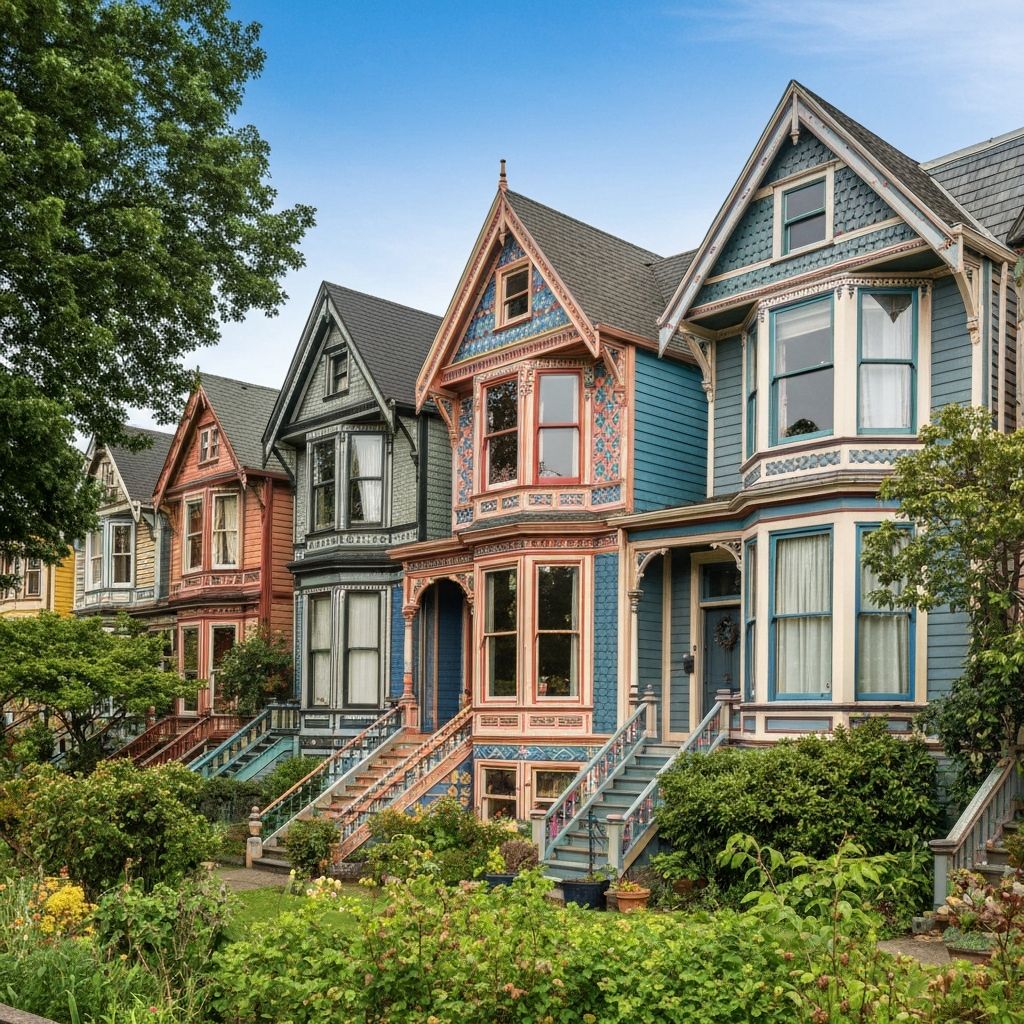 Noe Valley Victorian and Edwardian homes