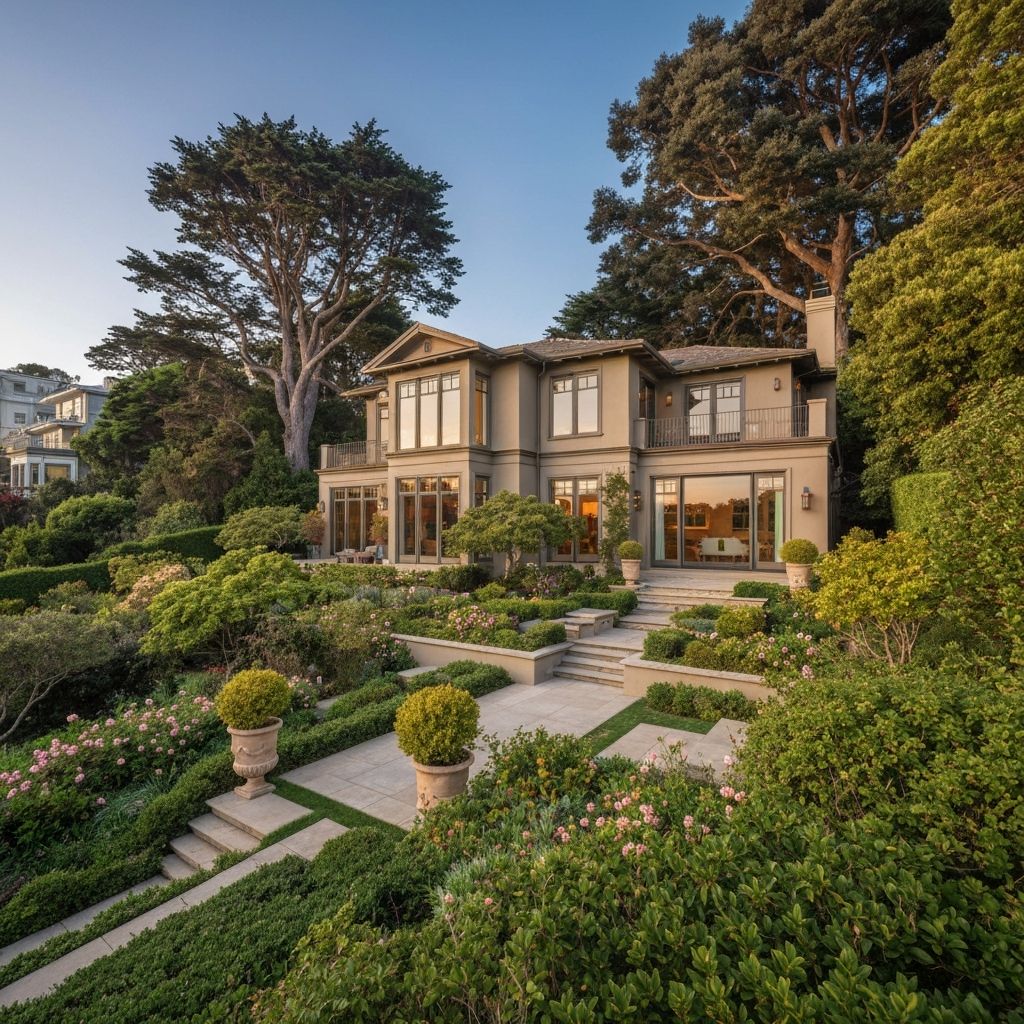 Presidio Heights elegant home architecture